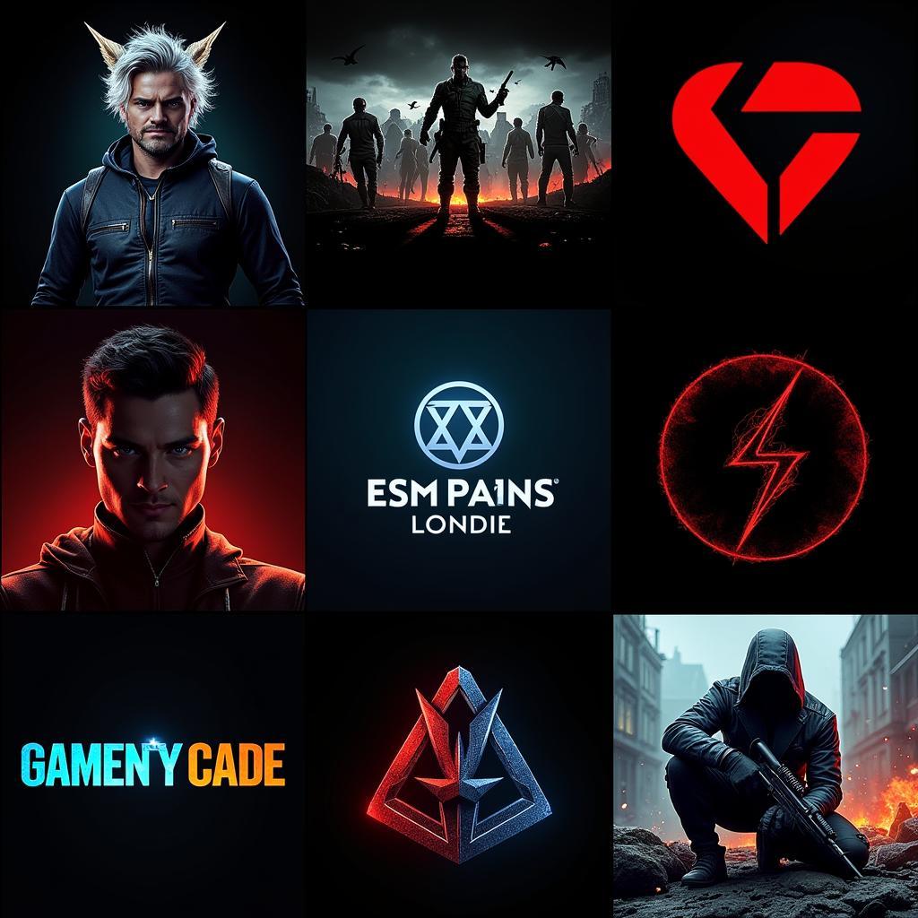 4K Black Wallpapers with Gaming Themes