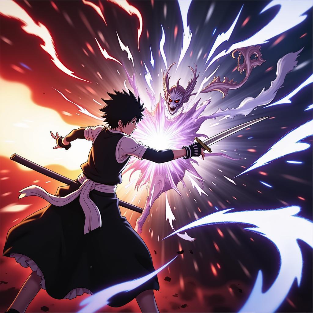 Bleach 3D Mobile APK Gameplay Screenshot