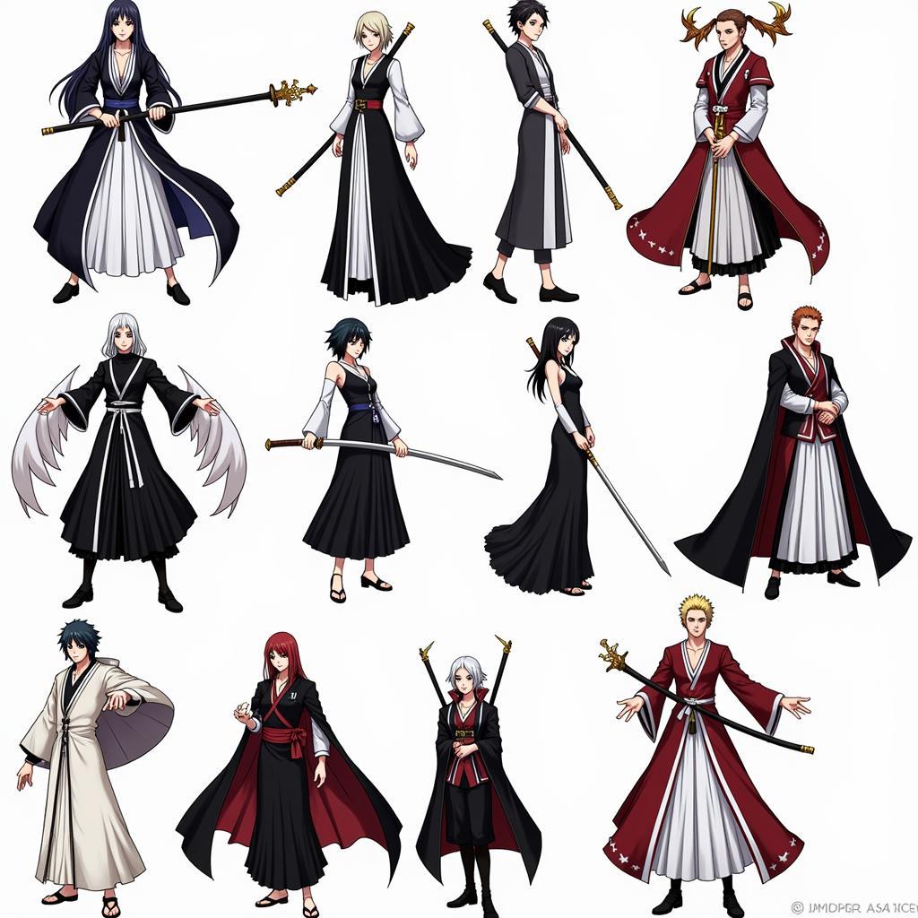 Bleach Brave Souls APK iOS Characters Screenshot