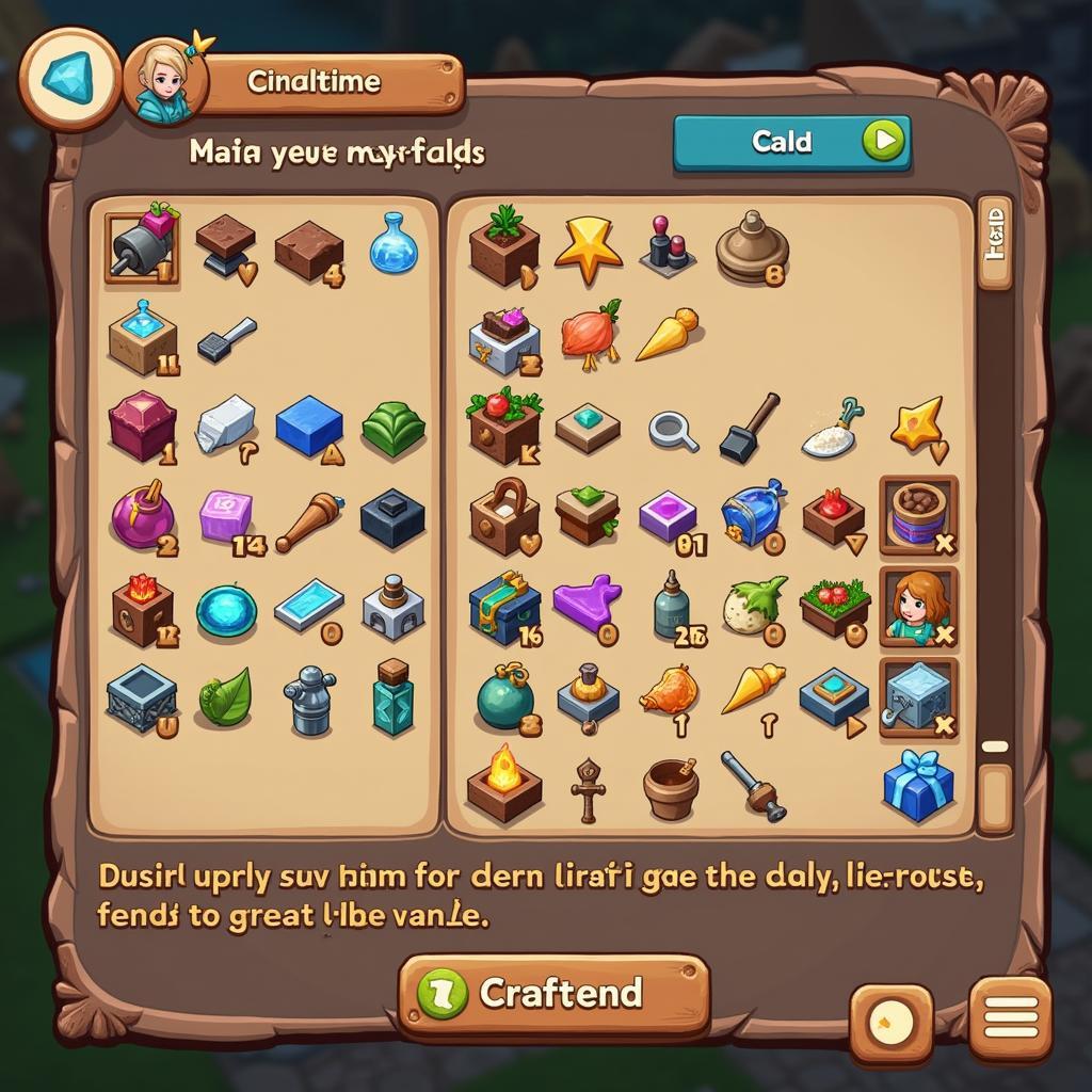 Crafting Intricate Items in Block Story APK