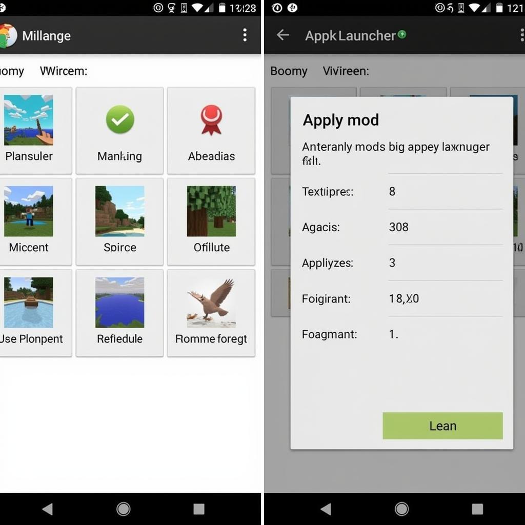 BlockLauncher Pro 1.25 APK Interface