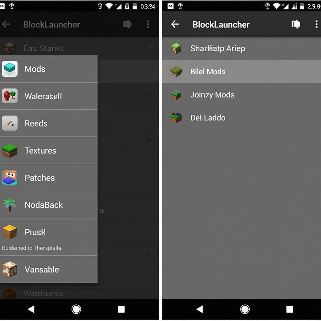 BlockLauncher Pro 1.25 APK Interface