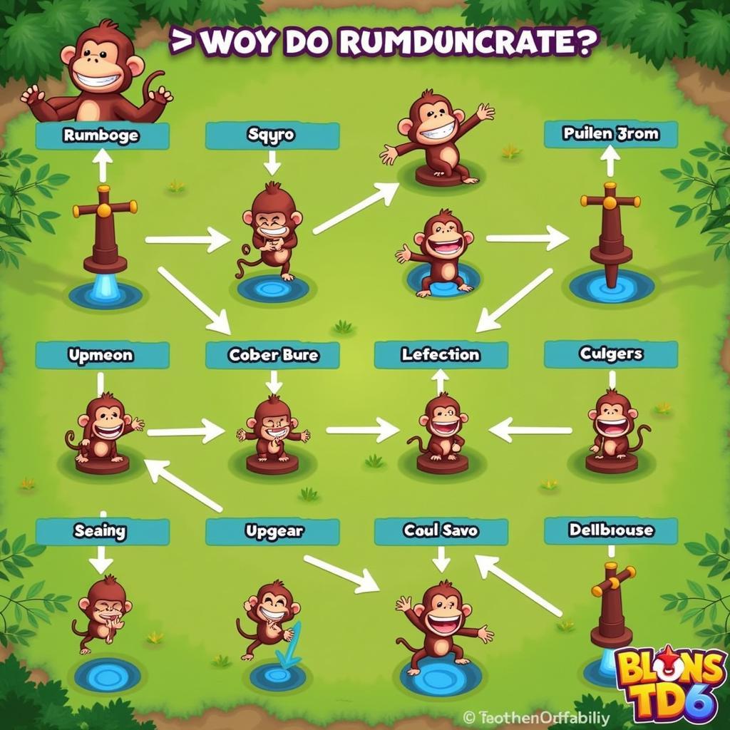 Bloons TD 6 Upgrade Paths