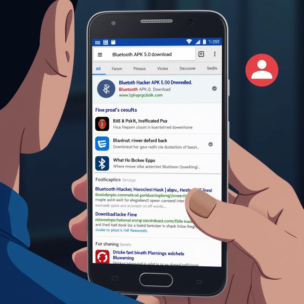 Searching for Bluetooth Hacker APK 5.0 Download on Mobile