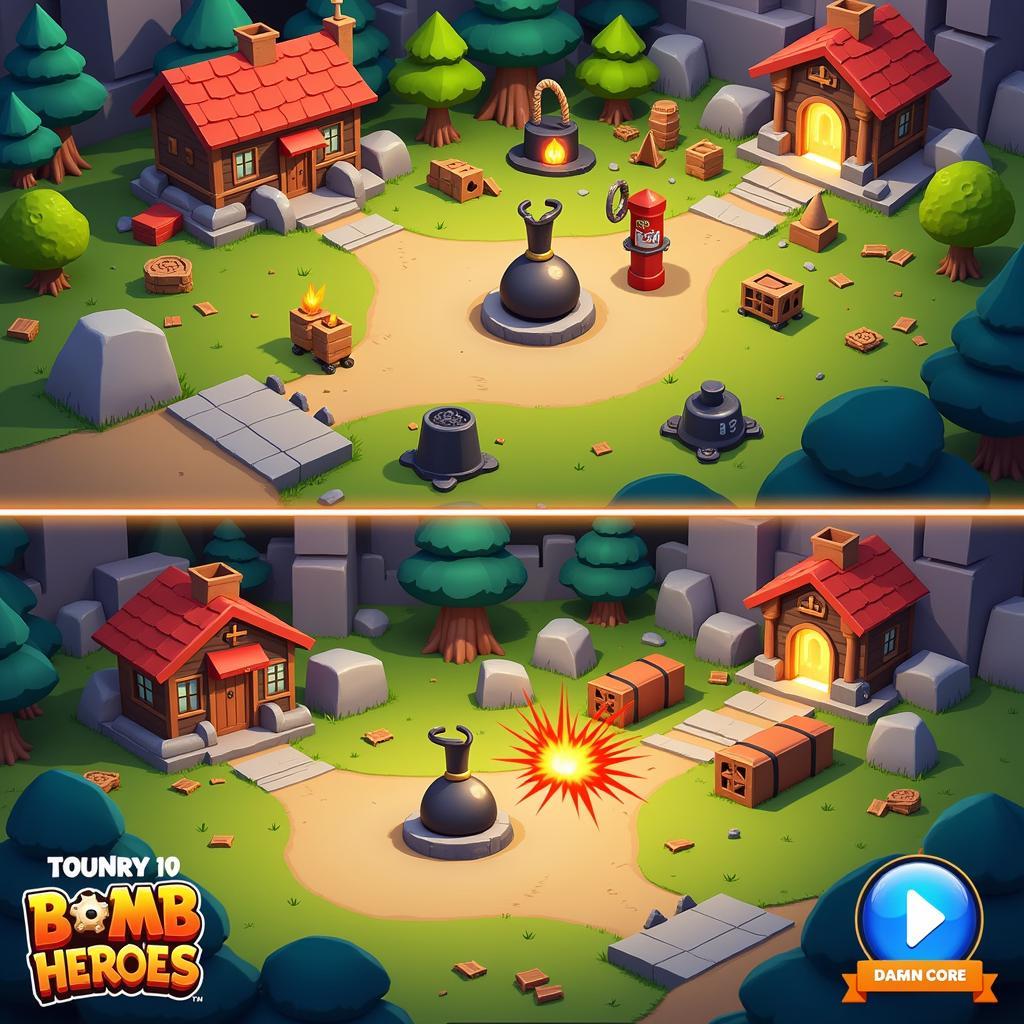 Bomb Heroes Gameplay Screenshot