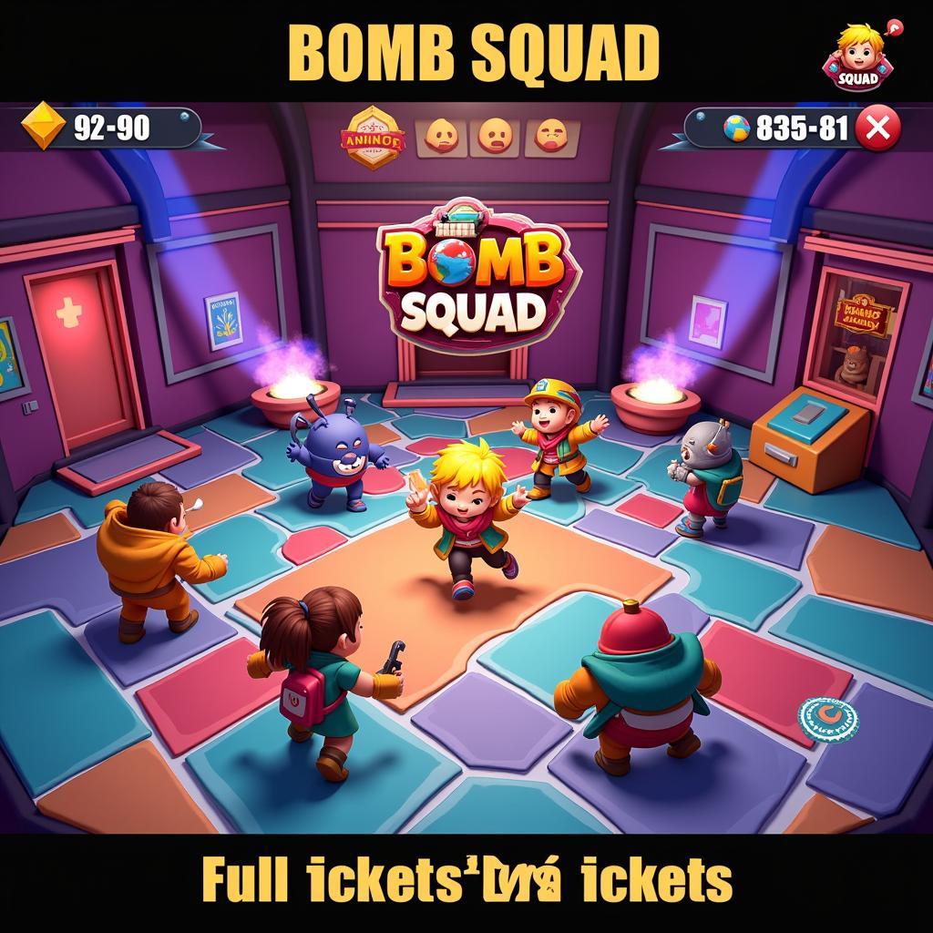 Bomb Squad Mod APK Unlimited Tickets Gameplay Screenshot