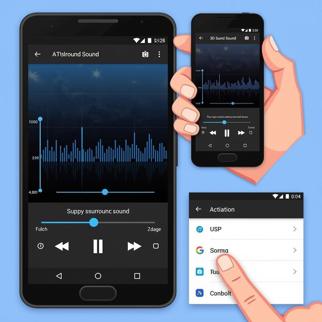 Boom 3D Music Player APK Interface