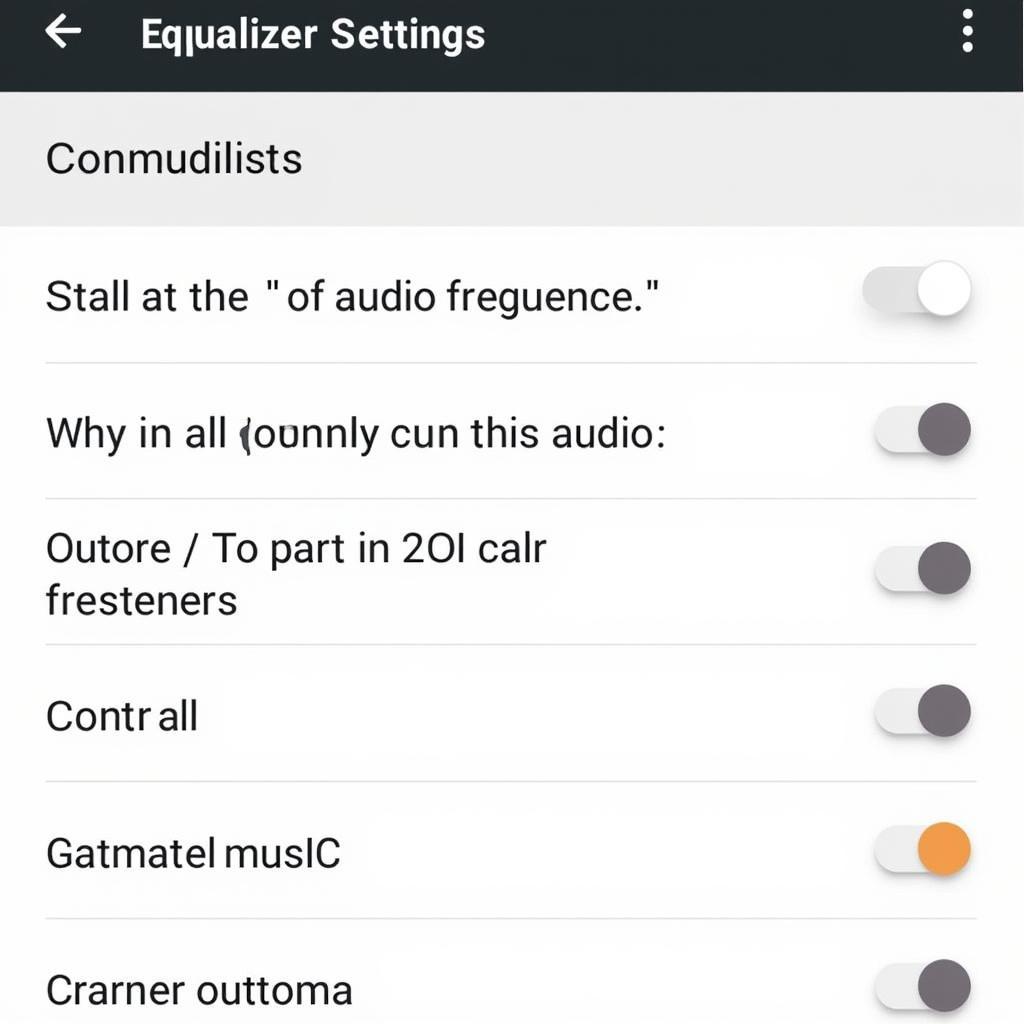 Boom APK Music Equalizer Settings