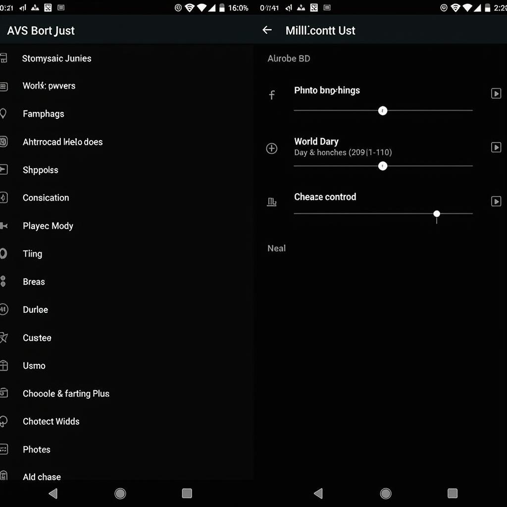 Box Music Player Pro APK Settings