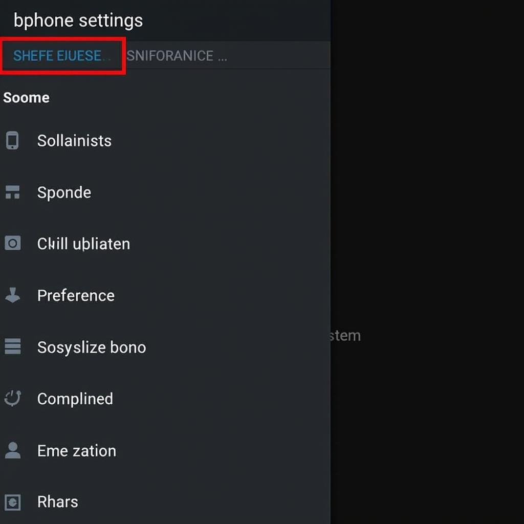 Bphone Launcher Settings