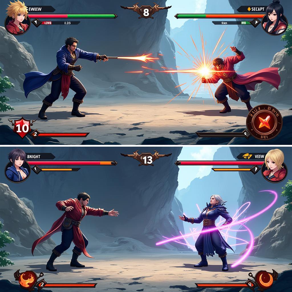 Brave Fighter Gameplay Screenshot