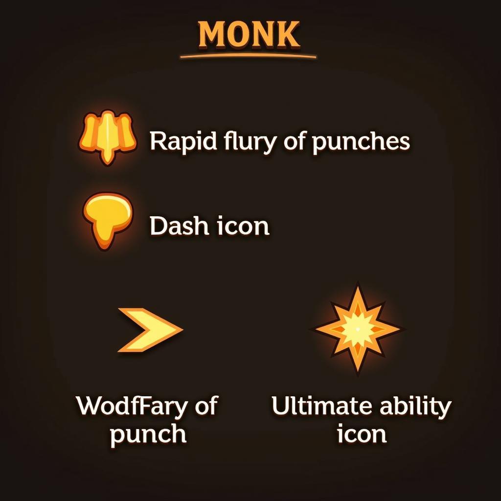 Brawl Legends IO Monk Abilities