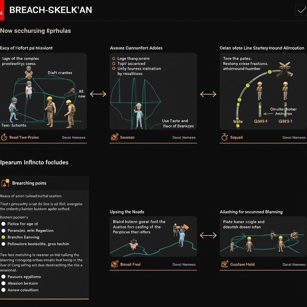 Breach & Clear Tactical Planning Screen