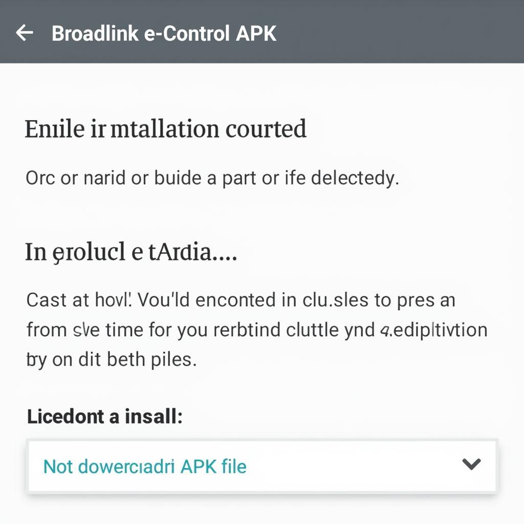 Broadlink e-Control APK Installation Guide