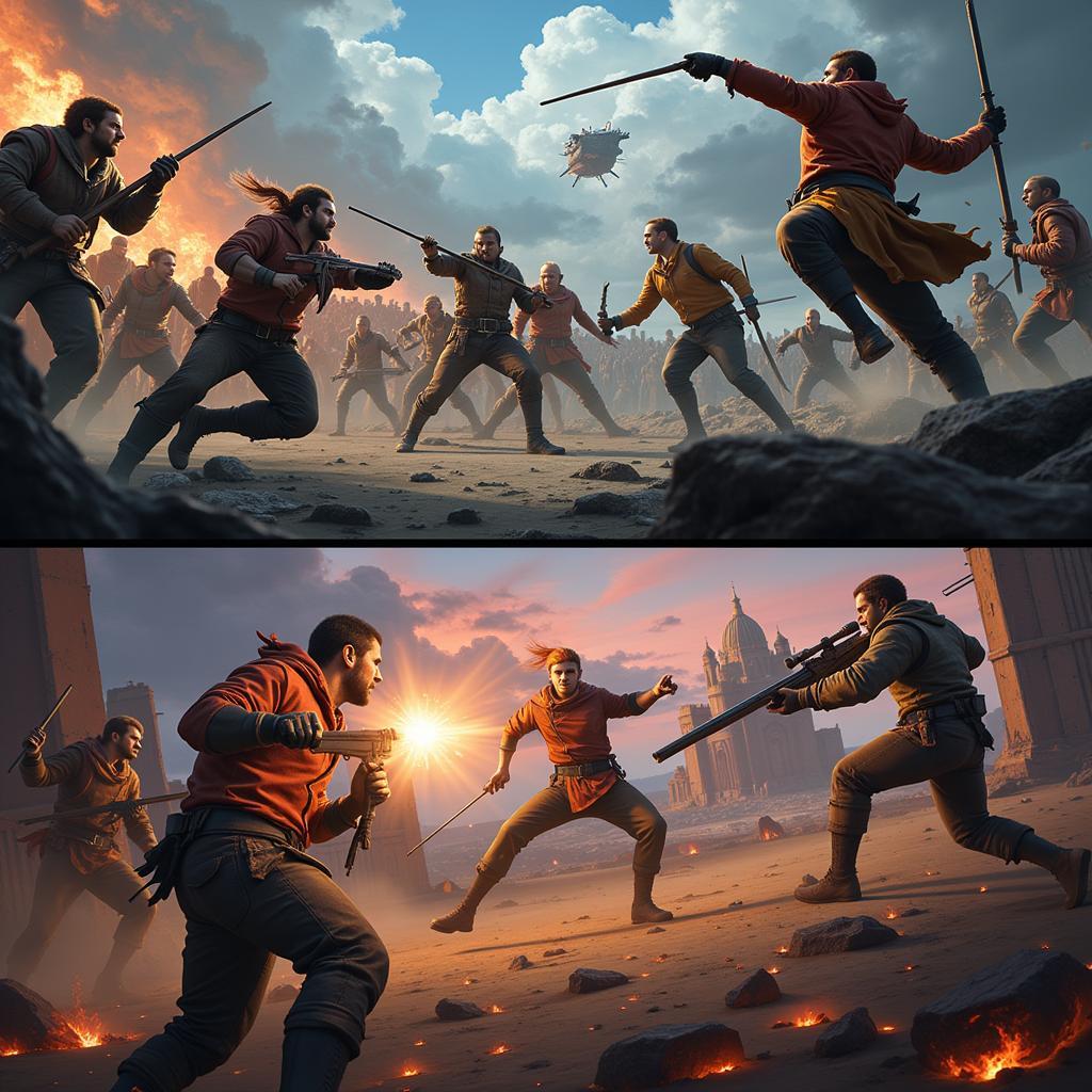 Brother in Arms 2 Mod APK Intense Battle Scene