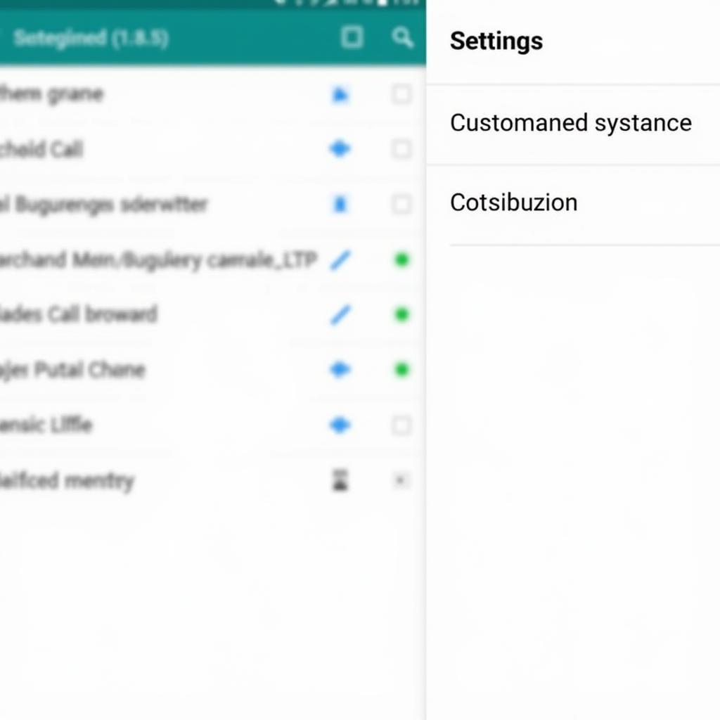 BT Dialer APK Settings