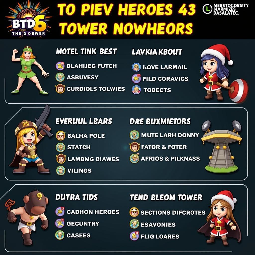 BTD6 15.1 APK Hero Abilities and Synergies