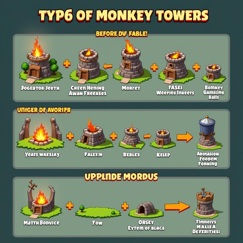 BTD6 APK Monkey Towers