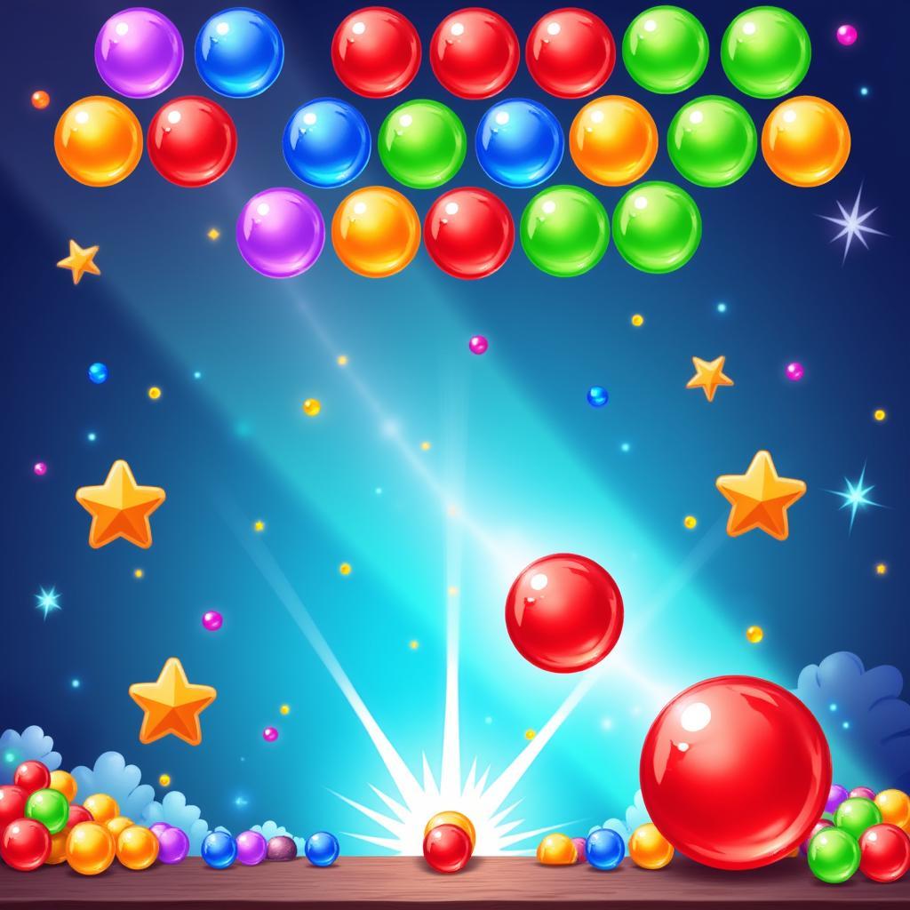 Bubble Shooter Gameplay Screenshot