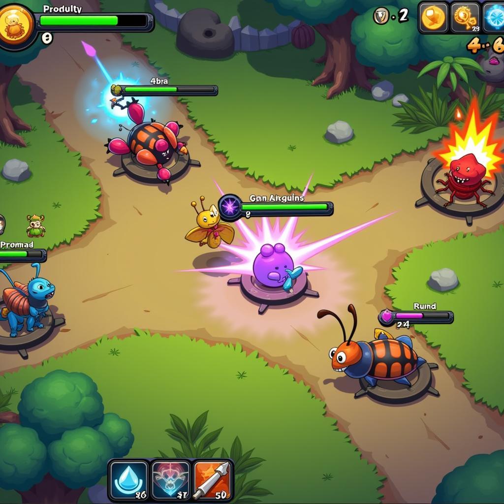 Bug Heroes 2 Gameplay Screenshot