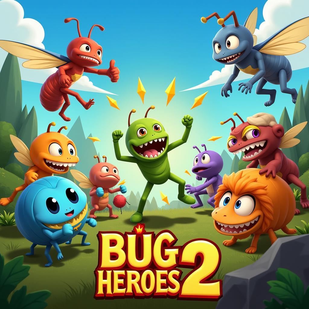 Bug Heroes 2 Gameplay Screenshot