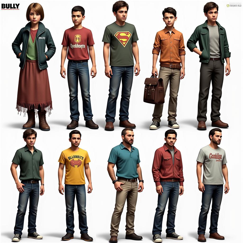 Bully: Anniversary Edition Characters Screenshot