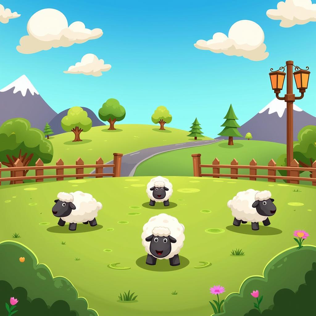 Bump Sheep Gameplay Screenshot