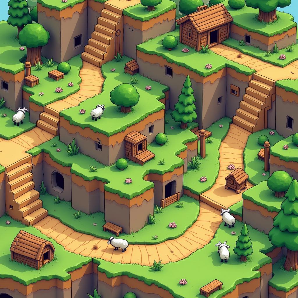 Bump Sheep Level Design