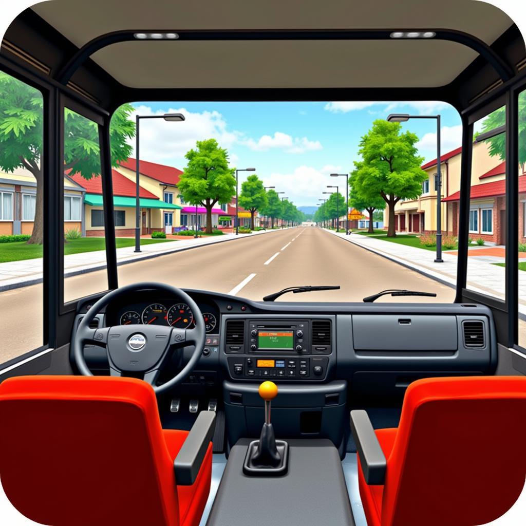 Bus Simulator Indonesia Mod Vietnam APK Gameplay Screenshot