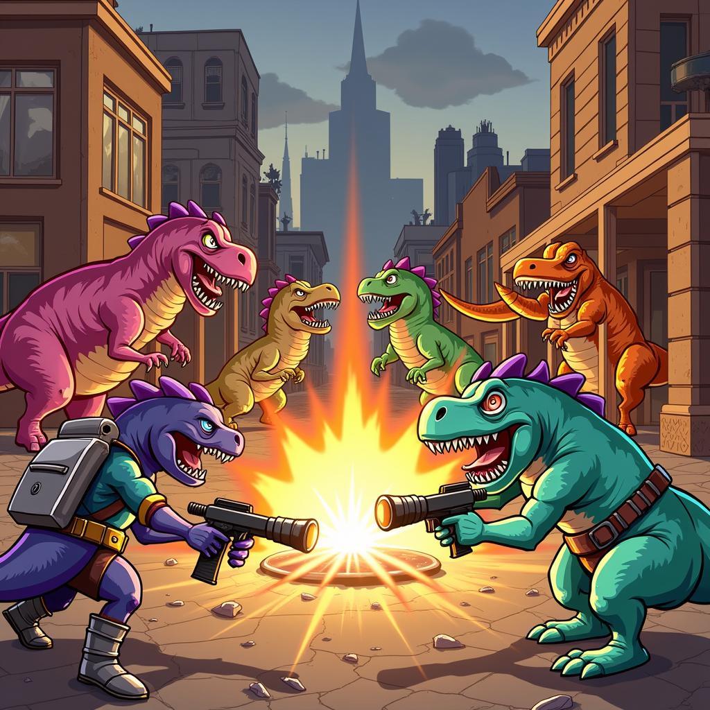 Cadillacs and Dinosaurs APK Gameplay Screenshot