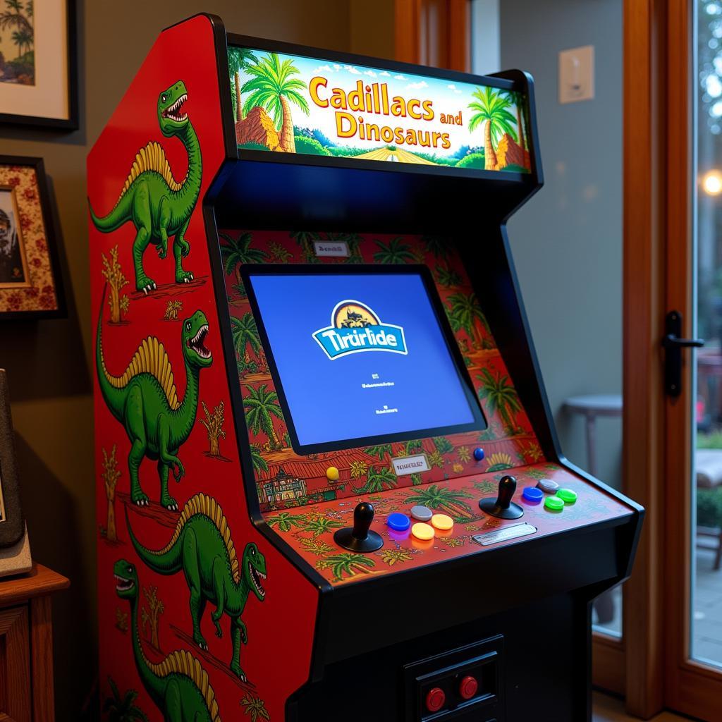 Cadillacs and Dinosaurs Original Arcade Cabinet