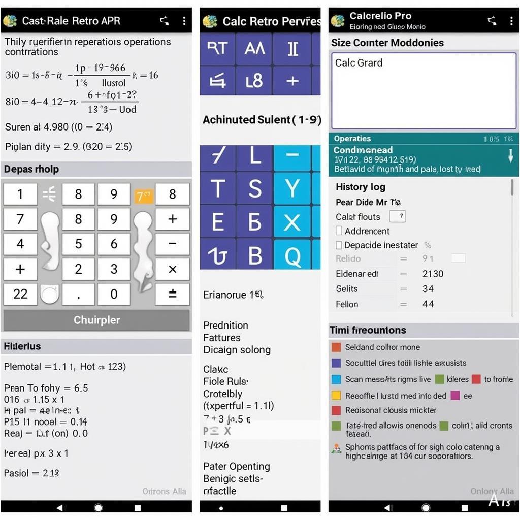 Calc Retro Pro APK Features