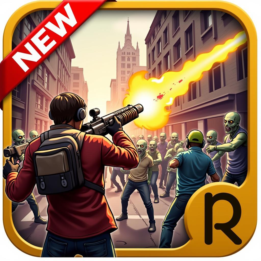 Call of Mini Zombies Mod APK Gameplay Screenshot