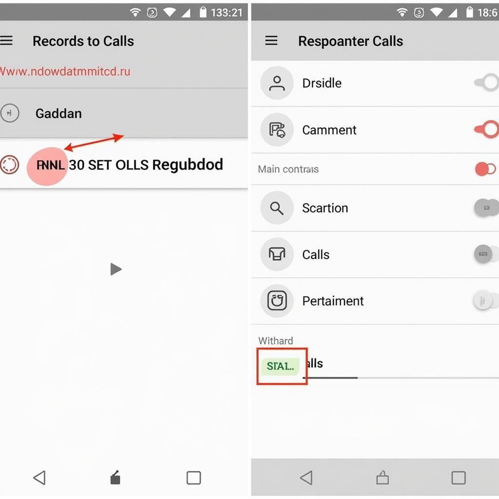 Call Recorder ACR APK Main Interface