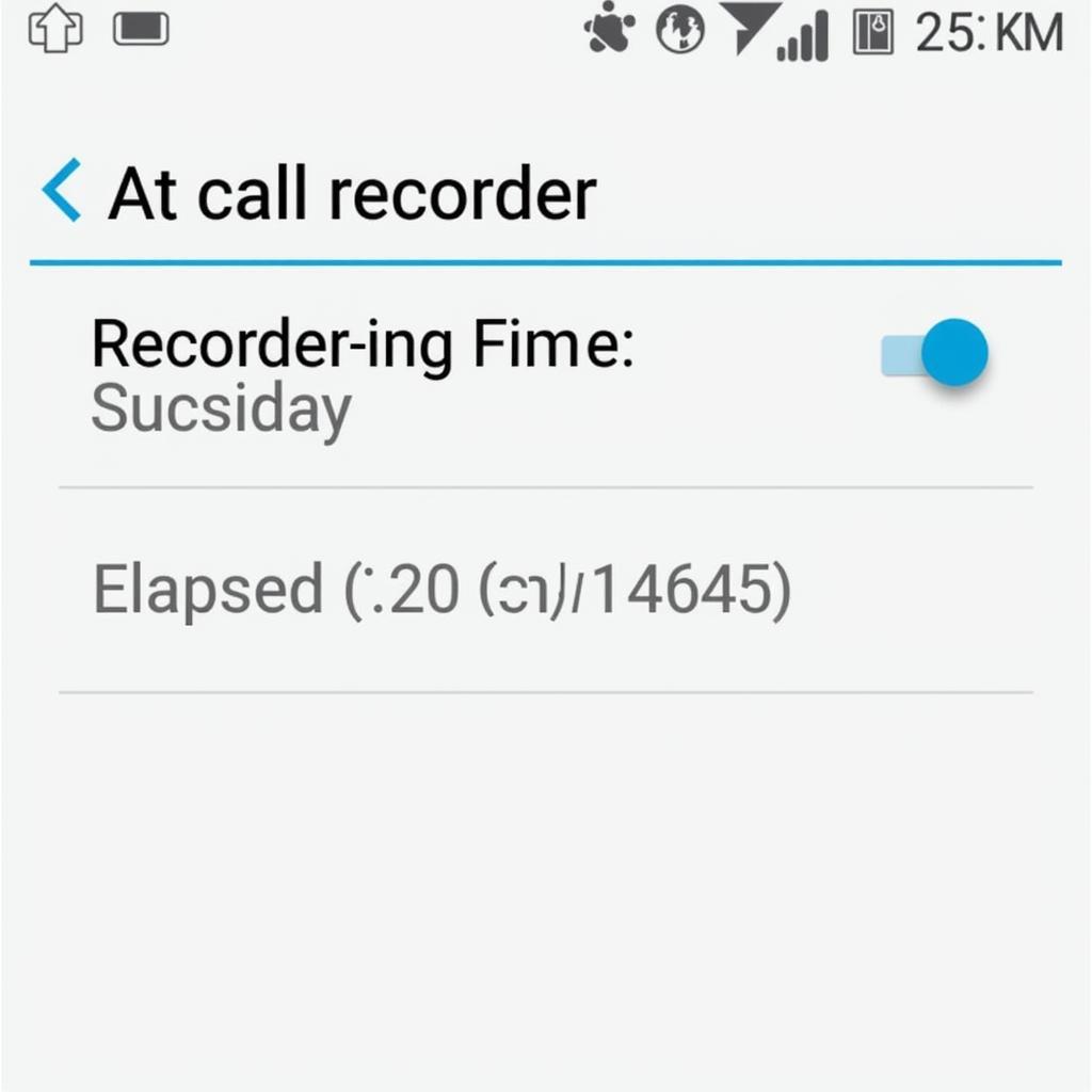 Call Recorder ACR APK Recording In Progress