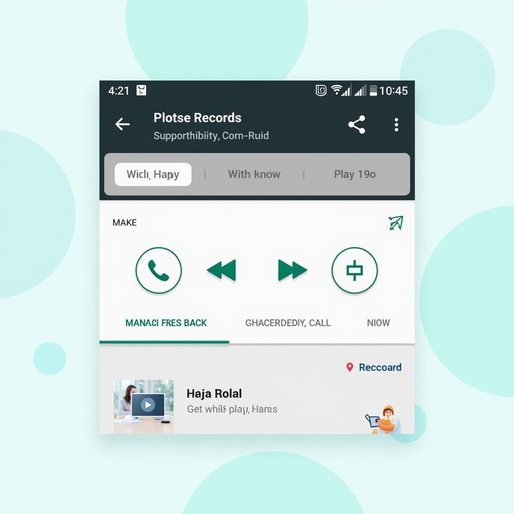 Call Recorder Pro Full Version APK Interface