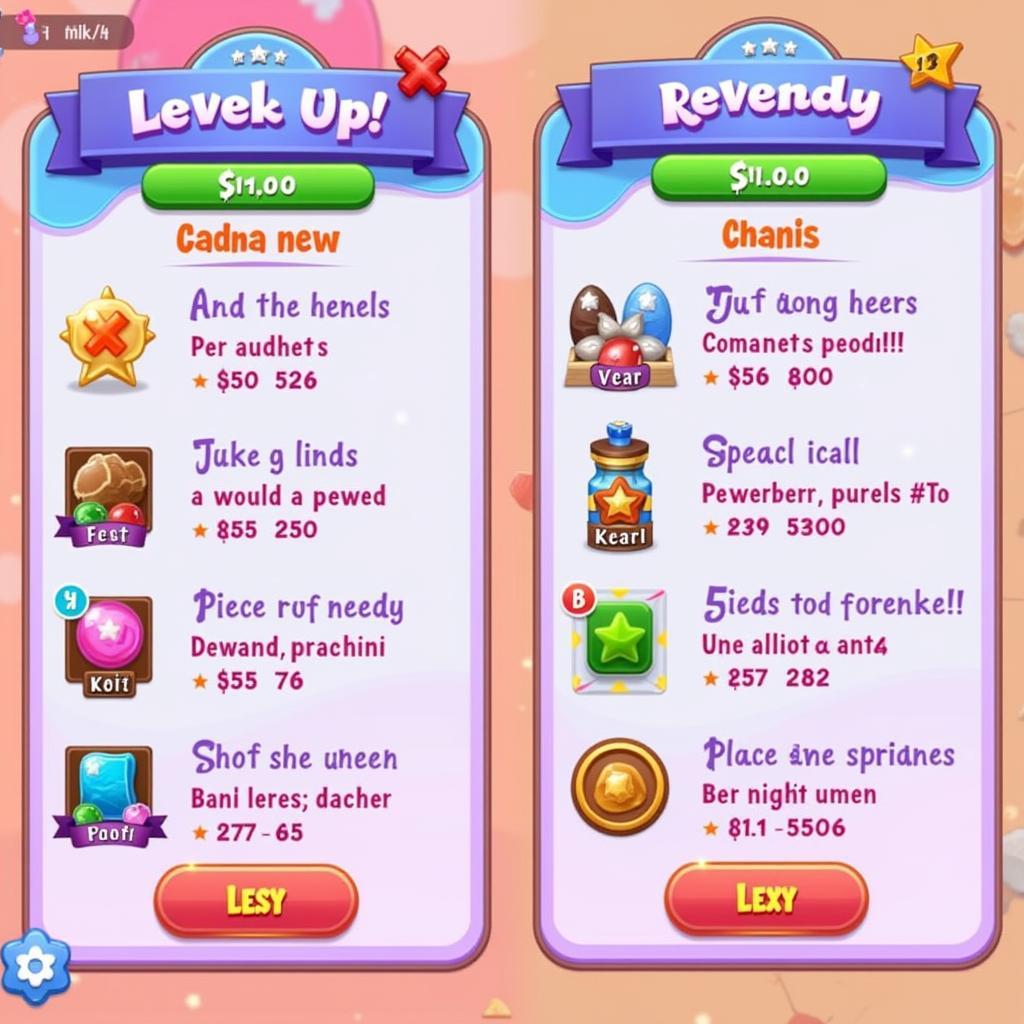 Candy Crush Friends APK Level Up Example