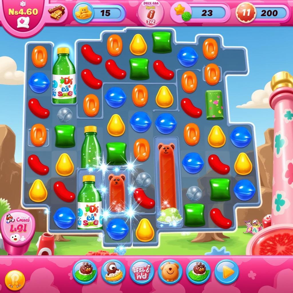 Candy Crush Soda Saga Gameplay Screenshot