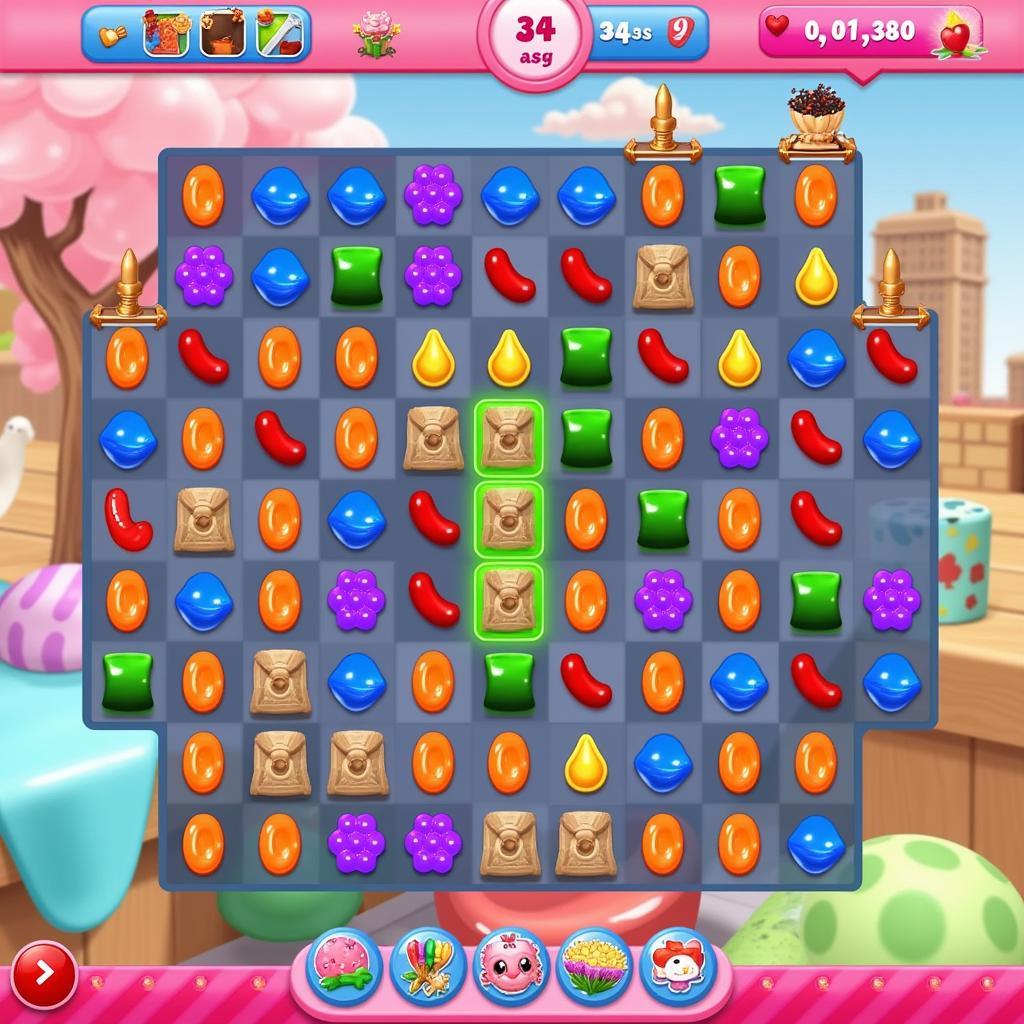 Candy Crush Soda Saga Hack APK Unlimited Boosters Screenshot