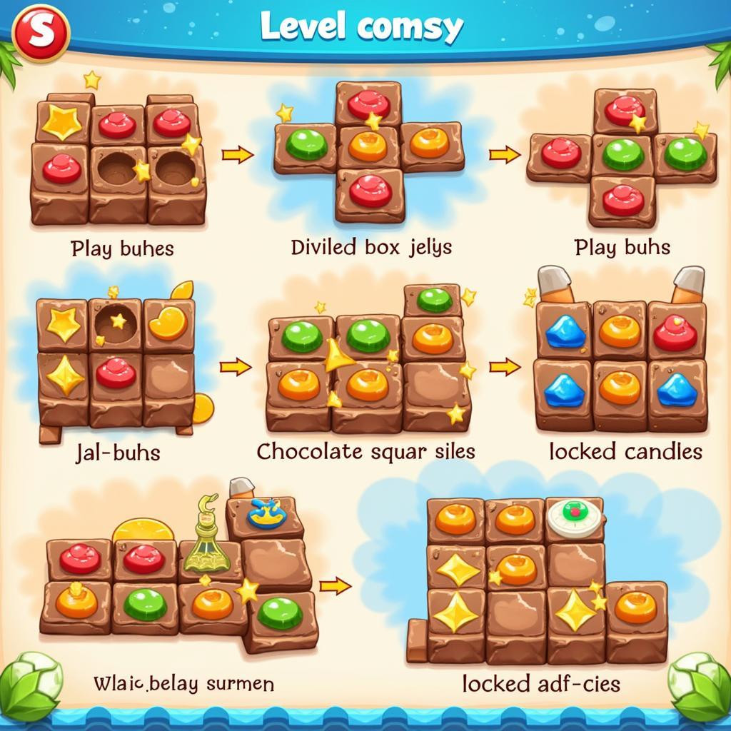 Candy Gummy 2 APK Level Design