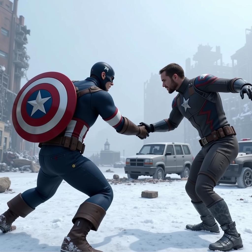 Captain America The Winter Soldier APK Gameplay Screenshot