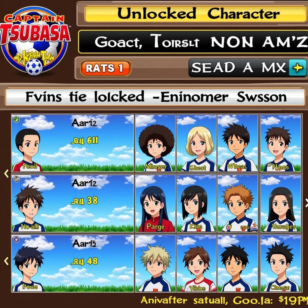 Captain Tsubasa Dream Team Mod APK 2.2.2 Unlocked Characters