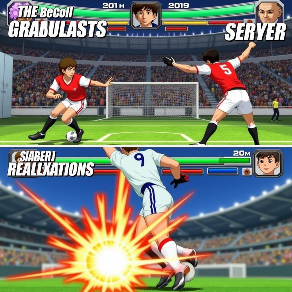 Captain Tsubasa Mod APK Gameplay Screenshot