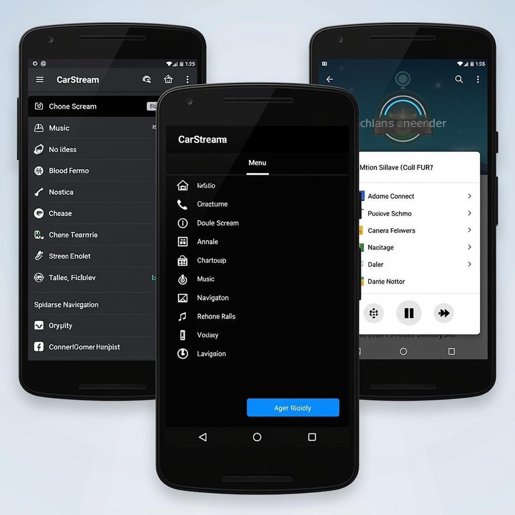 CarStream 2.0 APK Interface