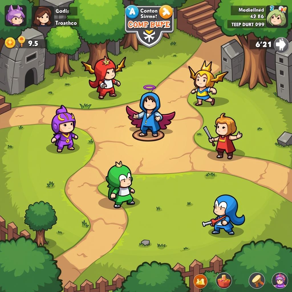 Cartoon Wars 3 Gameplay Screenshot