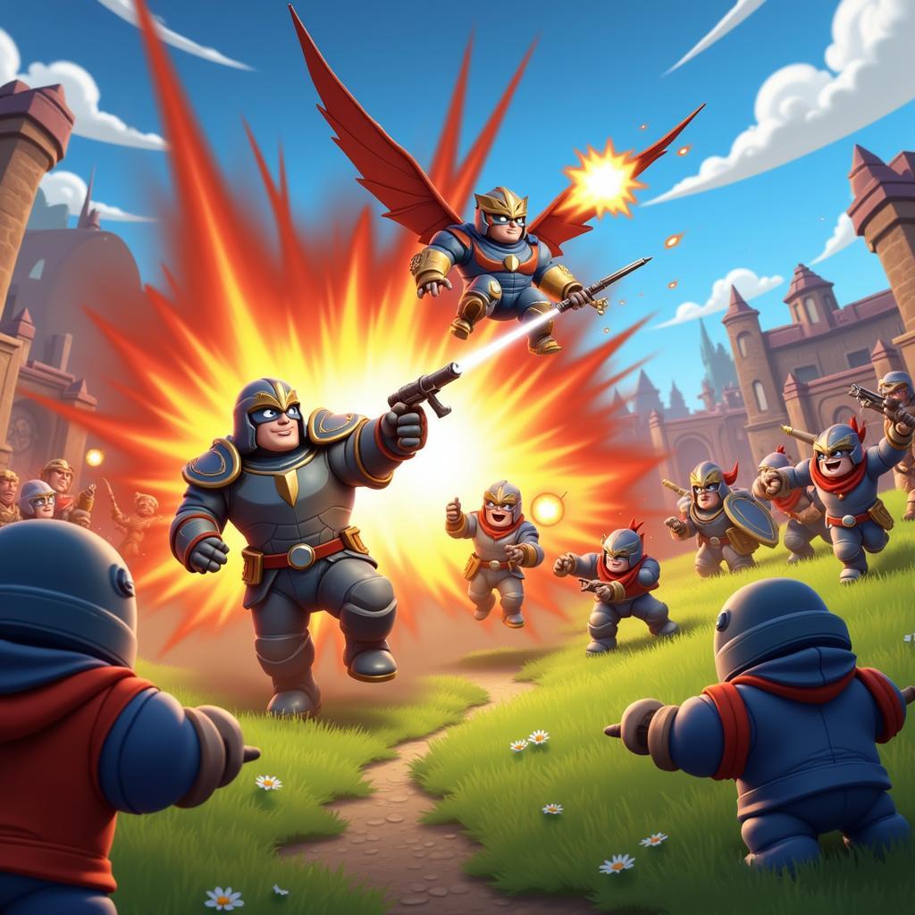 Cartoon Wars 3 Mod APK 2.0.2 Intense Battle