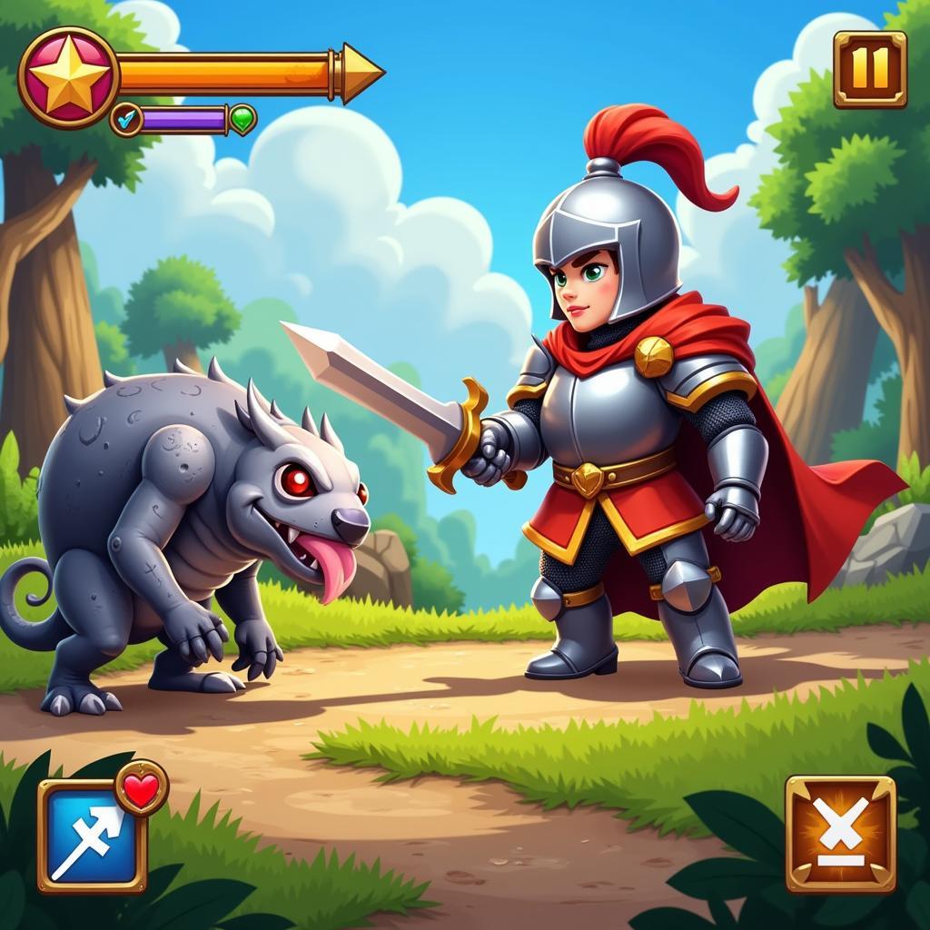 Cash Knight Mod APK Gameplay Screenshot