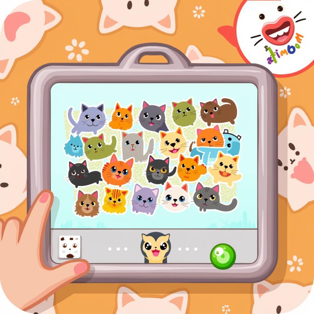 Cat Puzzle Game Screenshot