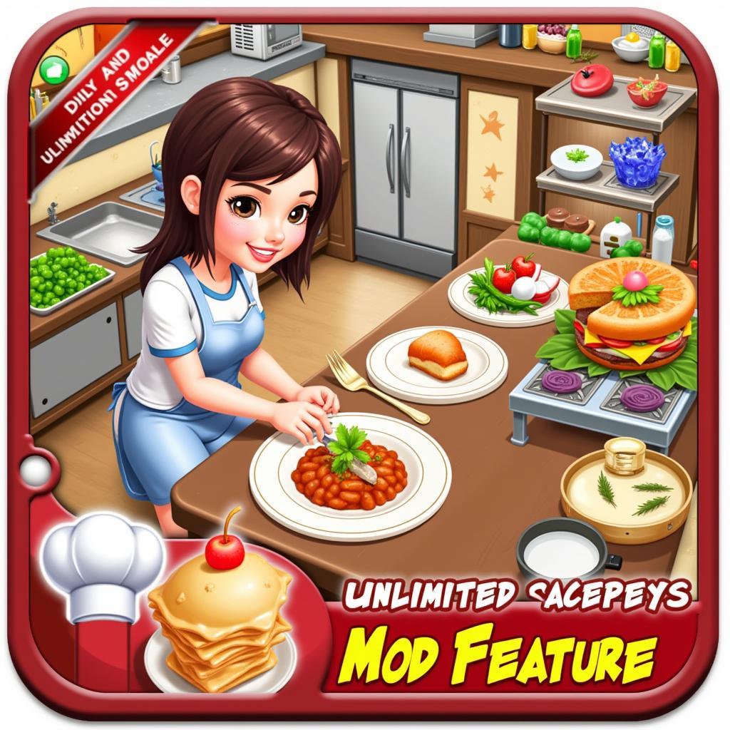 Chefdom Cooking Simulation Mod APK Gameplay Screenshot