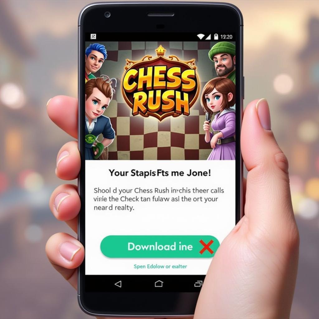 Chess Rush Tencent APK Download Screen